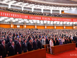 ထိုင်ဝမ်အရေး ကိုင်တွယ်ဖြေရှင်းရန်၊ အမိနိုင်ငံ အပြည့်အဝပေါင်းစည်းမှု ဖော်ဆောင်ရန် တရုတ်ကွန်မြူနစ်ပါတီ၏ ယိမ်းယိုင်မှုမရှိသော ကတိကဝတ်ကို ရှီကျင့်ဖိန် အလေးအနက်ပြောကြား