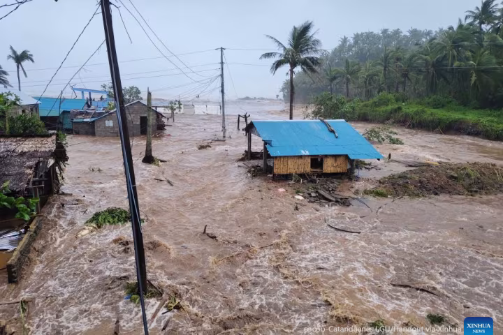 ဖိလစ်ပိုင်နိုင်ငံတွင် ဘာဗီ (Bavi) တိုင်ဖွန်းမုန်တိုင်းကြောင့် သေဆုံးသူဦးရေ ၁၈ ဦးအထိ ရှိလာ