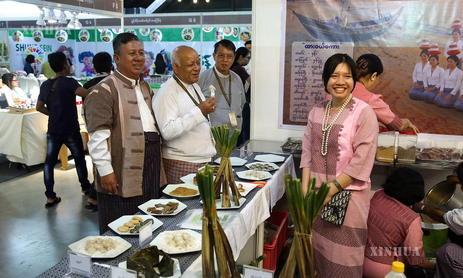 မြန်မာနိုင်ငံ ရန်ကုန်မြို့တွင် ၂၀၂၆ ခုနှစ် ဇူလိုင် ၂၅ ရက်၌ ကျင်းပသည့် Tastes of the Golden Land 2026 ပွဲမြင်ကွင်းများ (ဆင်ဟွာ)