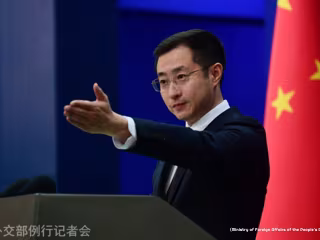 ဂျပန်လုယက်မှုကို ခံခဲ့ရသော ချင်းမင်းဆက် ကျောက်ခြင်္သေ့ရုပ်ကို တောင်ကိုရီးယားနိုင်ငံဘက်က ပြန်လည်ပေးအပ်မှုအပေါ် အထူးတန်ဖိုးထားချီးကျူးကြောင်း တရုတ်နိုင်ငံခြားရေးဝန်ကြီးဌာန ဆို