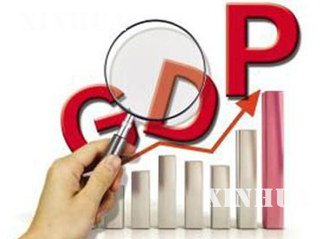 ၂၀၁၅ ခုႏွစ္ ပထမ ႏွစ္ဝက္ GDP တန္ဖိုး ျမင့္တက္လာမႈ သ႐ုပ္ေဖာ္ပံု (ဆင္ဟြာ)
