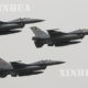တူရကီ ႏိုင္ငံ F-16 တိုက္ေလယာဥ္ မ်ားအား ျမင္ေတြ႕ရစဥ္ (ဆင္ဟြာ)