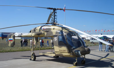 ရုရွား ႏိုင္ငံထုတ္ Kamov 226T ရဟတ္ယာဥ္ အေသးစား အားေတြ႔ရစဥ္ (ဓာတ္ပံု-wikipedia)