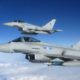 ဗြိတိန်တော်ဝင် လေတပ် (RAF) ၏ တိုင်ဖုန်းဂျက်တိုက်လေယာဉ် များကိုတွေ့ရစဉ် (ဓာတ်ပုံ-အင်တာနက်)