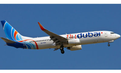 Flydubai ပိုင် လေယာဉ်အား တွေ့ရစဉ် (ဓာတ်ပုံ- အင်တာနက်)