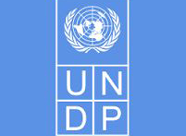 UNDP လိုဂိုတံဆိပ်အား တွေ့ရစဉ် (ဓာတ်ပုံ-UNDP)