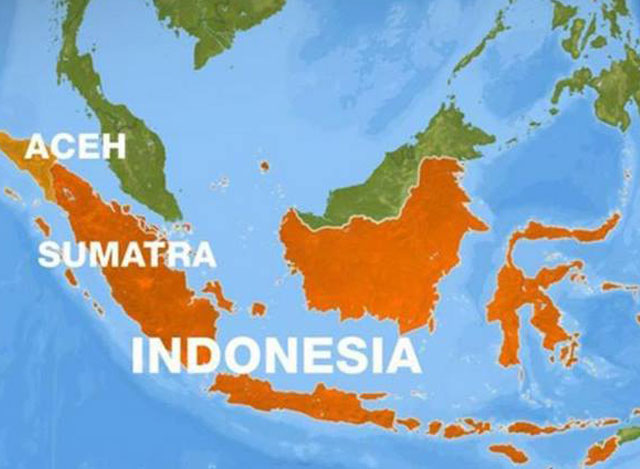 မြေငလျင်ပြ မြေပုံအား တွေ့ရစဉ် (ဓာတ်ပုံ-အင်တာနက်)