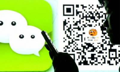 WeChat အသုံးပြုနေသူ တစ်ဦးအား တွေ့ရစဉ် (ဓာတ်ပုံ- အင်တာနက်)