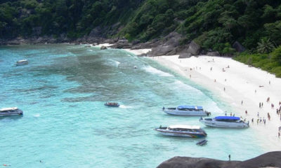ထိုင်းနိုင်ငံရှိ ကမ္ဘာလှည့် ခရီးသွားများ အထူးနှစ်သက်သည့် နာမည်ကျော် Koh Tachai ကျွန်းအား တွေ့ရစဉ် (ဓာတ်ပုံ-အင်တာနက်)
