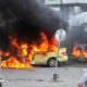 Tartus မြို့၌ ကားဗုံးပေါက်ကွဲမှု တစ်ခုအား တွေ့ရစဉ် (ဓာတ်ပုံ- အင်တာနက်)