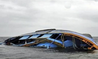 ဘင်္ဂလားဒေ့ရှ်၌ လှေ တစ်စီး နစ်မြုပ်မှုအား တွေ့ရစဉ် (ဓာတ်ပုံ- အင်တာနက်)