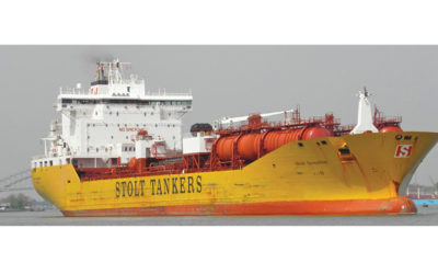 Stolt Tanker သဘောၤလိုင်းအားတွေ့ရစဉ် (ဓာတ်ပုံ- Stolt Tankerဝက်ဆိုက်)