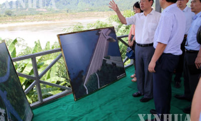 မြစ်ဆုံဆည် စီမံကိန်း ဧရိယာသို့ မြန်မာနိုင်ငံဆိုင်ရာ တရုတ် သံအမတ်ကြီး မစ္စတာ ဟုန်လျန်နှင့် အဖွဲ့ သွားရောက်လေ့လာနေစဉ်(ဆင်ဟွာ)