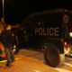 အကြမ်းဖက်မှု ဖြစ်ပွားခဲ့သည့် နေအိမ်အနီးတွင် ရဲတပ်ဖွဲ့ဝင်များ လုံခြုံရေး ယူနေစဉ် (ဓာတ်ပုံ-အင်တာနက်)
