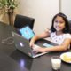 app ရေးဆွဲသူ ၉ နှစ် အရွယ် ကျောင်းသူလေး Anvitha Vijay အား တွေ့ရစဉ် (ဓာတ်ပုံ-အင်တာနက်)