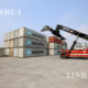 သီလဝါဆိပ်ကမ်း၌ ကုန်သေတ္တာများ အတင်အချ ပြုလုပ်နေစဉ် (ဆင်ဟွာ)