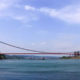ကျီးရှီး ယန်စီ မြစ်ကူး ကြိုးတံတား တည်ဆောက်ဆဲ အခြေအနေအား တွေ့မြင်ရစဉ် (ဓာတ်ပုံ-အင်တာနက်)