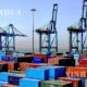 တရုတ်နိုင်ငံ ဆိပ်ကမ်းမှ အာဆီယံနိုင်ငံများသို့ကုန်ပစ္စည်းများ တင်ပို့နေစဉ် (ဆင်ဟွာ)