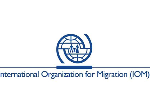 ရွှေ့ပြောင်း သွားလာမှုဆိုင်ရာ နိုင်ငံတကာ အဖွဲ့အစည်း အမှတ်တံဆိပ်အား တွေ့ရစဉ် (ဓာတ်ပုံ-အင်တာနက်)