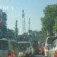 ရန်ကုန်မြို့ရှိ ယာဉ်ကြောပိတ်ဆို့မှု တစ်ခုအားမြင်တွေ့ရစဉ် (ဆင်ဟွာ)