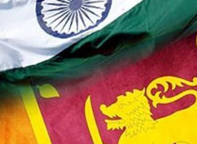 အိန္ဒိယနှင့် သီရိလင်္ကာ အလံအား တွေ့ရစဉ် (ဓာတ်ပုံ- အင်တာနက်)