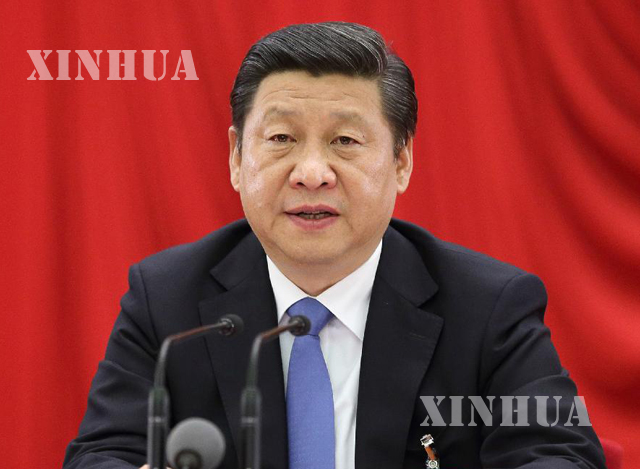 တရုတ် သမ္မတ ရှီကျင့်ဖိန်အား တွေ့ရစဉ် (ဆင်ဟွာ)