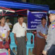 Community Based Policing ဆောင်ရွက်နေစဉ် (ဓာတ်ပုံ-- ရန်ကုန်တိုင်းရဲတပ်ဖွဲ့)