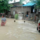 ချမ်းမြသာစည်မြို့နယ်တွင် ရေကြီးရေလျှံမှုအားတွေ့ရစဉ် (M.O.I)