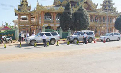 လားရှိုးမြို့တွင် ယာဉ်စည်းကမ်းလမ်းစည်းကမ်း ထိန်းသိမ်းရေးလုပ်ငန်းများဆောင်ရွက်နေစဉ် (MOI)