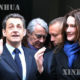 ပြင်သစ် သမ္မတဟောင်း ဆာကိုဇီနှင့် ဇနီး ကာလာ ဘရူနီတို့အား ၂၀၁၂ ခုနှစ် ဧပြီလ ၂၂ ရက်က တွေ့ရစဉ် (ဆင်ဟွာ)