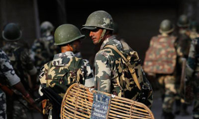 အခြေစိုက်စခန်းသို့ ပြန်သွားသည့် အိန္ဒိယ စစ်သားများအား တွေ့ရစဉ် (ဓာတ်ပုံ- အင်တာနက်)