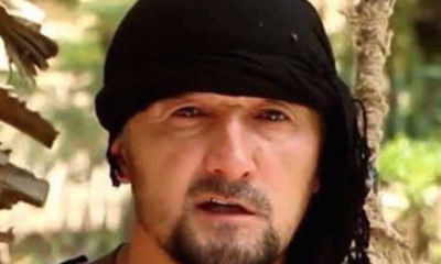IS စစ်သွေးကြွအဖွဲ့၏ အဓိကခေါင်းဆောင်တစ်ဦးဖြစ်သော Gulmurod Khalimov အားတွေ့ရစဉ် (ဓါတ်ပုံ-အင်တာနက်)