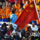 ရီယို မသန်စွမ်း အိုလံပစ် ပြိုင်ပွဲ ၌ တရုတ်အားကစားသမား အဖွဲ့အားတွေ့ရစဉ် (ဆင်ဟွာ)