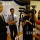 စိုင်းဝမ်အားမီဒီယာများမှ မေးမြန်းစဉ် (ဆင်ဟွာ)