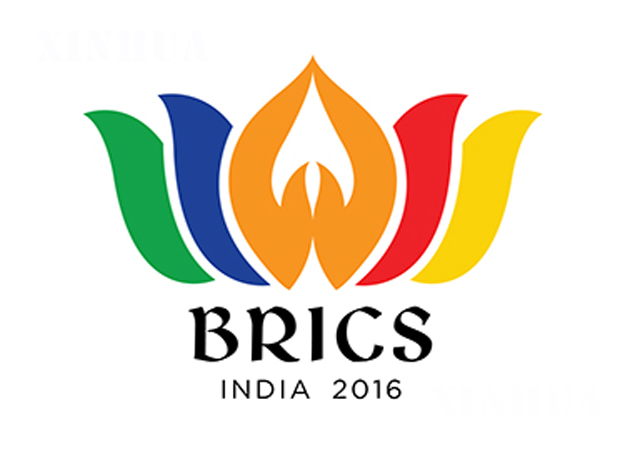 BRICS ထိပ္သီးအစည္းအေဝး လိုဂိုအား ေတြ႕ရစဥ္ (ဓာတ္ပံု-အင္တာနက္)