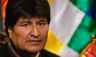 ဘိုလီးဗီးယားႏိုင္ငံ သမၼတ Evo Morales အား ေတြ႕ရစဥ္ (ဓာတ္ပံု-အင္တာနက္)