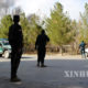 အေသခံဗံုးခြဲတုိက္ခိုက္မႈျဖစ္ပြားခဲ့သည့္ Helmand ျပည္နယ္အတြင္း တစ္ေနရာမွ မီးခိုးမ်ား လြင့္တက္လာသည္ကို ေတြ႕ျမင္ရစဥ္ (ဆင္ဟြာ)