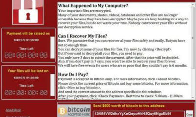 WannaCry Ransomware တုိက္ခုိက္ခံရမႈ ျပသထားမႈအား ေတြ ့ရစဥ္(ဓာတ္ပုံ-MCPA)