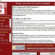 WannaCry Ransomware တုိက္ခုိက္ခံရမႈ ျပသထားမႈအား ေတြ ့ရစဥ္(ဓာတ္ပုံ-MCPA)