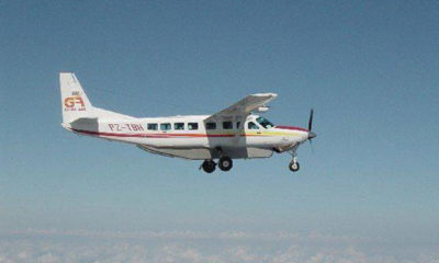 Cessna 208 အမ်ိဳးအစား ေလယာဥ္ တစ္စင္း အား ျမင္ေတြ႕ရစဥ္(ဓာတ္ပံု-အင္တာနက္)