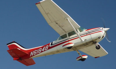 Cessna 172 အမ်ဳိးအစား ေလယာဥ္ငယ္တစ္စီးအားေတြ႕ရစဥ္ (ဓါတ္ပံု-အင္တာနက္)