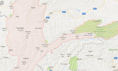 အာဖဂန္နစၥတန္ ႏိုင္ငံ တြင္ ေရႀကီးမႈ ျဖစ္ပြား ခဲ့သည့္ Badakhshan ျပည္နယ္ အားျမင္ေတြ႕ရစဥ္(ဓာတ္ပံု-google maps)