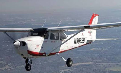 Cessna အမ်ိဳးအစား ေလယာဥ္ငယ္ တစ္စင္း အားျမင္ေတြ႕ရစဥ္(ဓာတ္ပံု-အင္တာနက္)