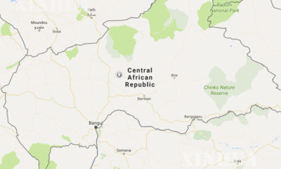ယာဥ္မေတာ္တဆမႈ ျဖစ္ပြား ခဲ့သည့္ ဗဟို အာဖရိက သမၼတ ႏိုင္ငံ အားျမင္ေတြ႕ရစဥ္(ဓာတ္ပံု-google maps)