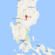 ငလ်င္ ျဖစ္ပြား ခဲ့သည့္ ဖိလစ္ပိုင္ ႏုိင္ငံ လူဇံုကၽြန္း အား ျမင္ေတြ႕ရစဥ္(ဓာတ္ပံု-google maps)