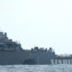 မေတာ္တဆမႈျဖစ္ပြားခဲ့ေသာ အေမရိကန္ဖ်က္သေဘၤာ USS John S.McCain အားေတြ ့ရစဥ္(ဆင္ဟြာ)
