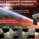 တရုတ္ႏုိင္ငံ၏ ပထမဆံုးကုန္တင္အာကာသယာဥ္ Tianzhou-1ႏွင့္ Tiangong-2 အာကာသစခန္းတို႔ ၏ ခ်ိတ္ဆက္မႈ အဆင့္ဆင့္ကိုေတြ႕ရစဥ္ (ဆင္ဟြာ)