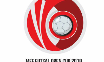 MFF Futsal Open Cup 2018ေၾကာ္ျငာအားေတြ႔ရစဥ္ (ဓာတ္ပံု--MFF)