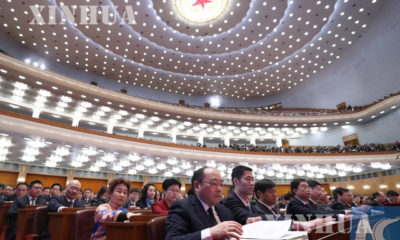 တရုတ္ႏုိင္ငံ CPPCC ထိပ္တန္းႏုိင္ငံေရးအတုိင္ပင္ခံအဖြဲ ့၏ ႏွစ္ပတ္လည္ ညီလာခံ ပိတ္ပြဲအခမ္းအနားက်င္းပစဥ္(ဆင္ဟြာ)