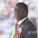 ဇင္ဘာေဘြႏိုင္ငံ သမၼတ Emmerson Mnangagwa အား ေတြ႕ရစဥ္ (ဆင္ဟြာ)